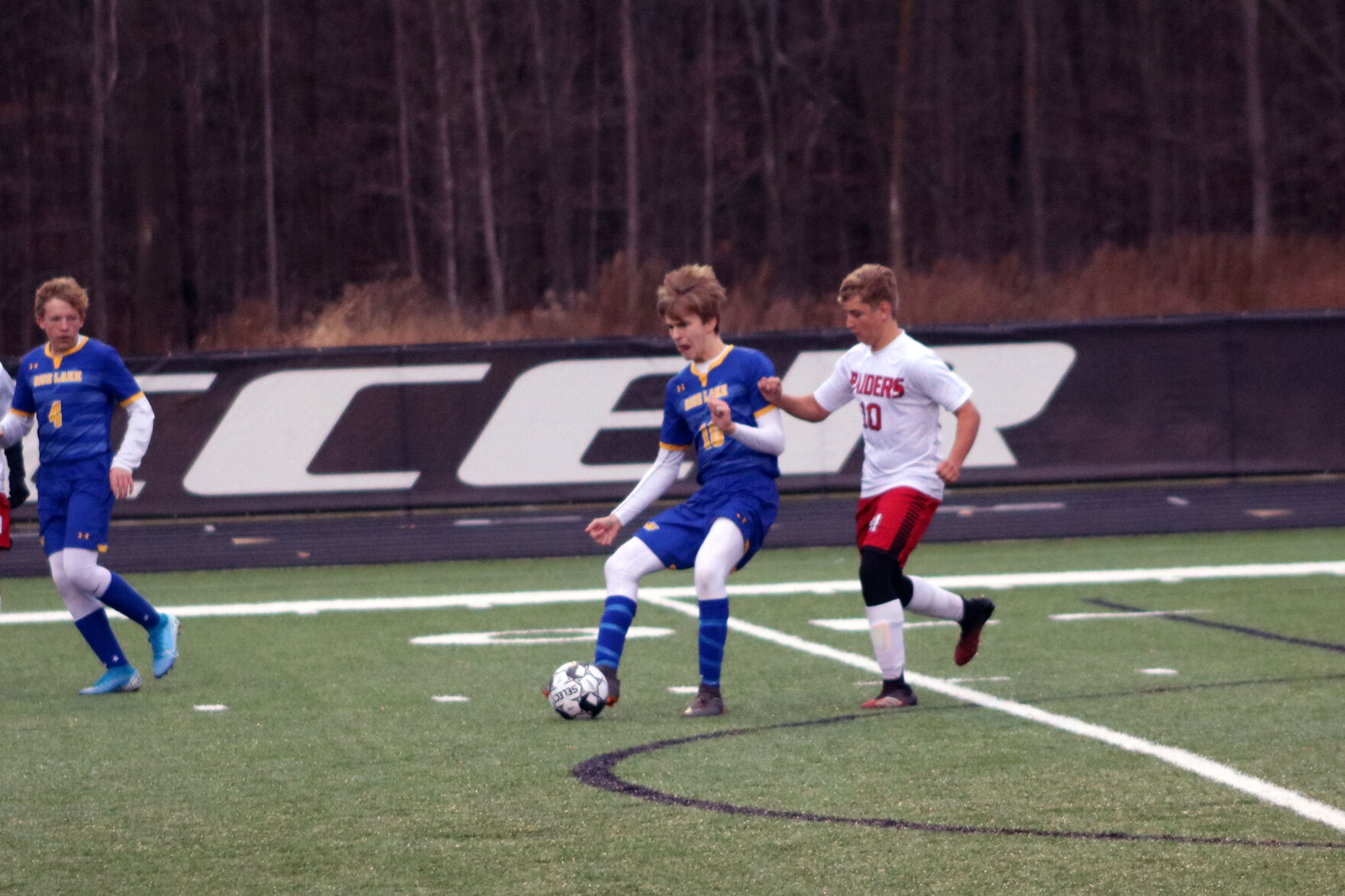 Rice Lake boys soccer Division 2 sectionals vs. Medford 10-31-20